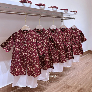 ( Hami xả hàng ) 𝐀́𝐨 𝐃𝐚̀𝐢 𝐋𝐢𝐧𝐞𝐧 𝐇𝐨𝐚̣ 𝐓𝐢𝐞̂́𝐭 - Kèm Quần Và Mấn ( ảnh chính chủ )
