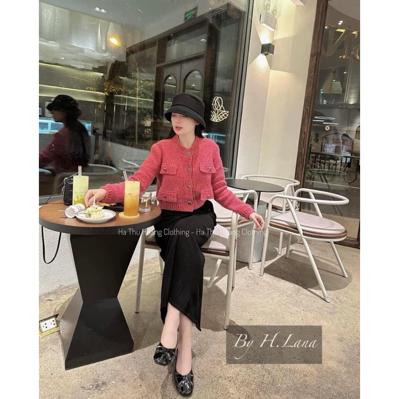 ÁO KHOÁC LEN GẠO 2 NẮP TÚI