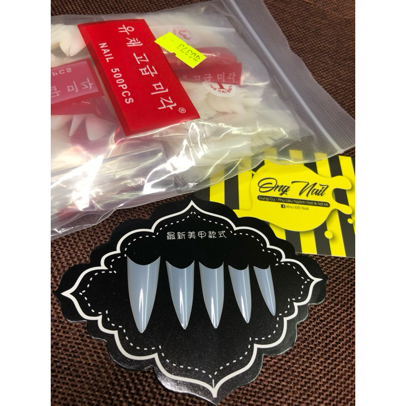 móng tip nhọn nối móng