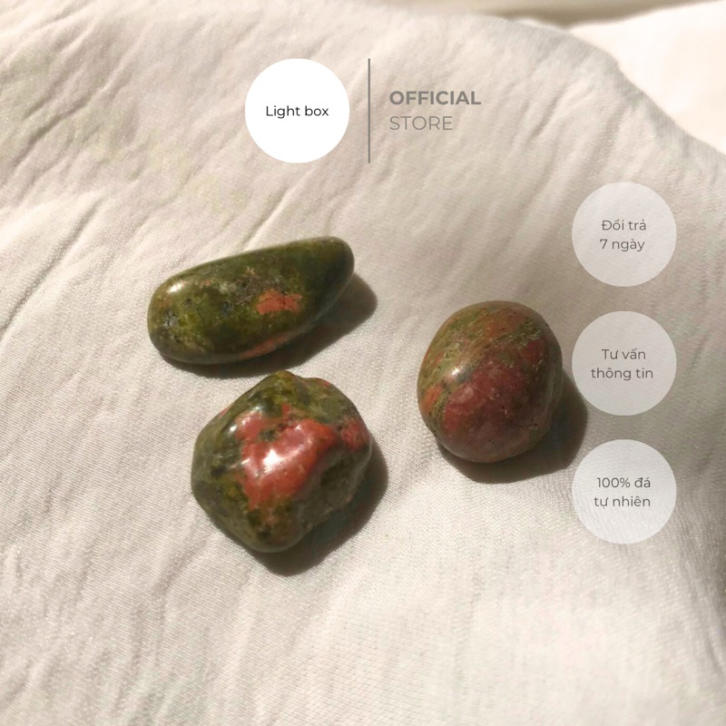 Đá Thanh Tẩy Tarot - Hỗ Trợ Thiền Định, Reiki Healing, đan vòng tay macrame