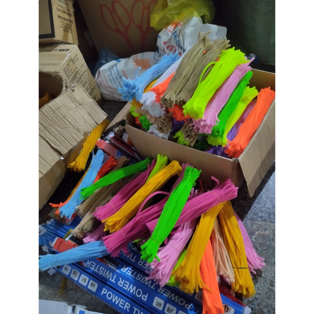 Rẻ Bó 50 - 100 que kẽm nhung làm hoa trang trí, quà tặng handmade