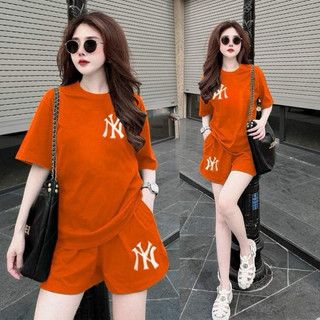 SET SHORT COTTON THÊU LOGO CAO CẤP