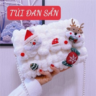 .Túi len tự đan trent giáng sinh