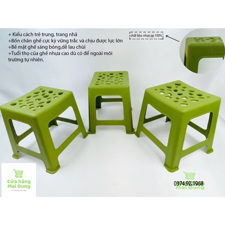 Ghế nhựa dành cho quán trà chanh, trà đá, quán bia, quán nướng vỉa hè, ghế nhựa Gia Long MS 9090