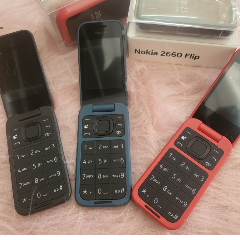 Điện thoại giá rẻ Nokia 2660 Flip sóng 4G  2sim . BẢO HÀNH 1 ĐỔI 1 TRONG 3 THÁNG         .