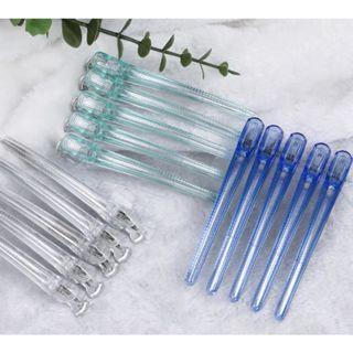 Kẹp cắt tóc PASTEL trong suốt, kẹp chia tóc NHÔM cao cấp