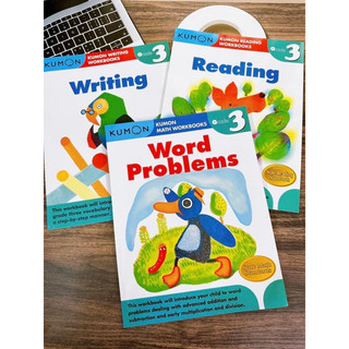 Bộ Sách - Bộ Tiếng Anh Kumon Reading, Word Problems, Writing ( 3 Cuốn)