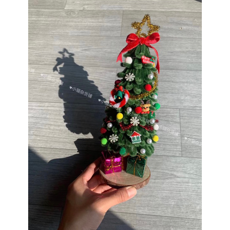 Cây thông noel kẽm nhung noel