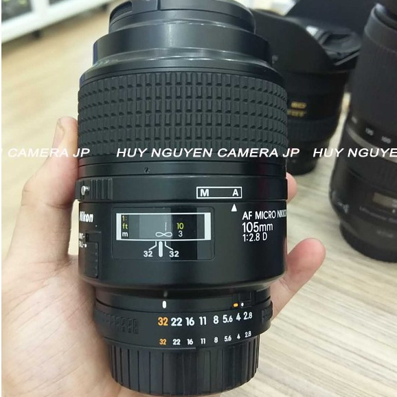 ỐNG KÍNH NIKON 105 F2.8 AF-D Micro 1:1 , NIKON 105 F2.8 D Micro đẹp như mới 90-99%
