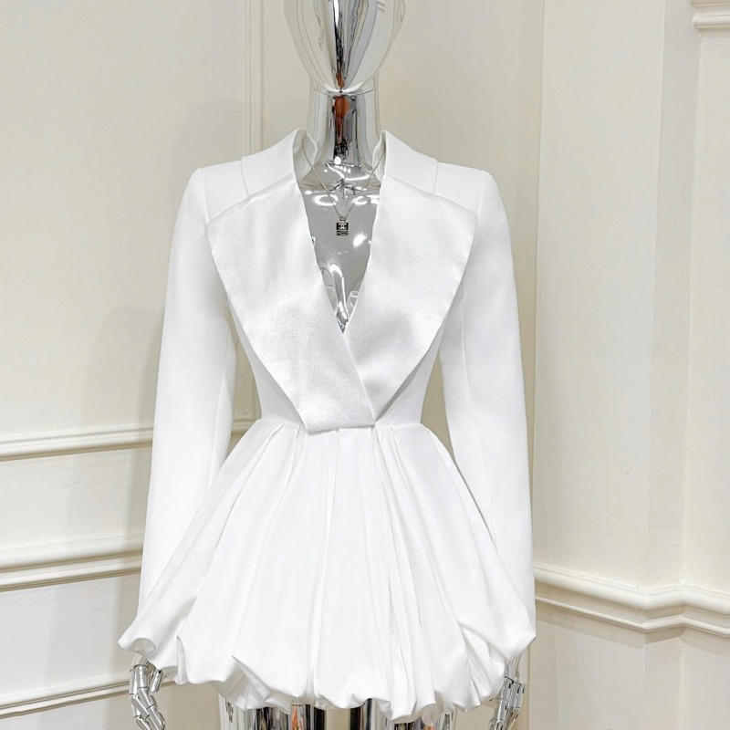 𝐃𝐚𝐧𝐢𝐚 𝐃𝐫𝐞𝐬𝐬 kaki phối tafta chân bồng xinh - TKCC Ashley