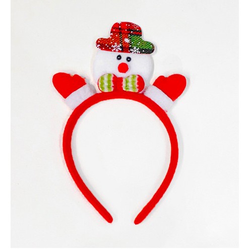 Băng đô cài tóc chủ đề giáng sinh không đèn siêu dễ thương