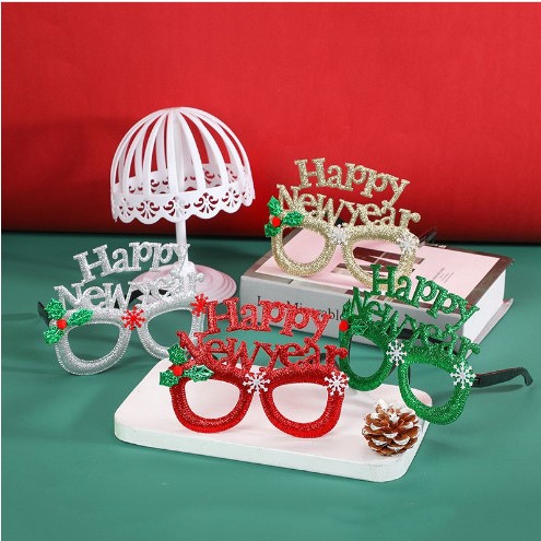 Mắt kính Noel siêu dễ thương cho bé chơi giáng sinh