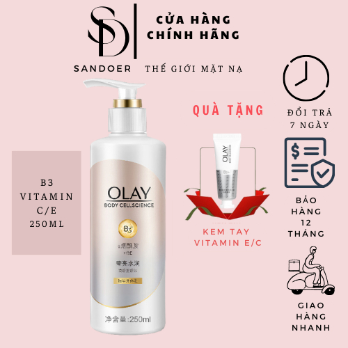 Dưỡng thể olay b3 retinol + VitaminC/E