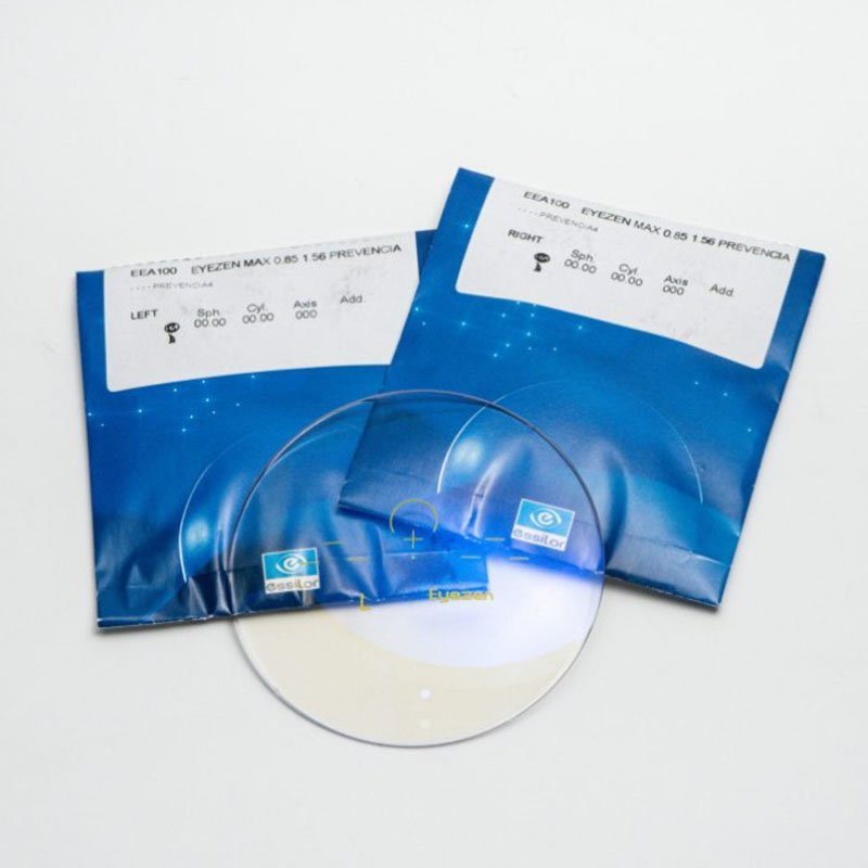 Tròng kính Essilor Eyezen chống ánh sáng xanh và đổi màu chính hãng