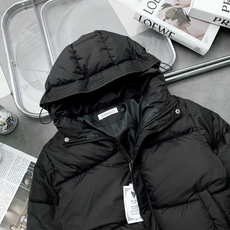 Áo phao béo nữ Quảng Châu lông vũ siêu nhẹ dáng ngắn, Áo phao nữ Ulazzang trơn lông vũ siêu ấm - PAHA SHOP A03