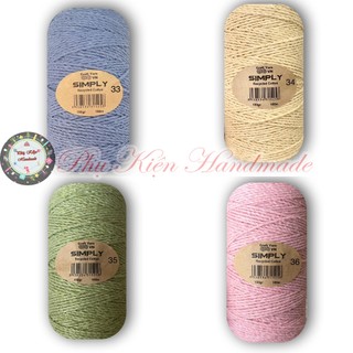 Sợi simply cotton (58k/cuộn/150 gram)