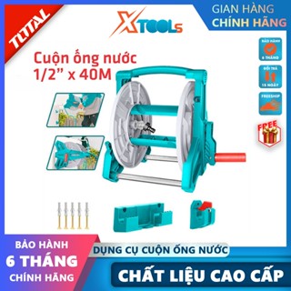  Rulo cuộn ống nước TOTAL THHR40122 quấn ống nước 1 2inch tối đa 40m dụng cụ cuốn ống nước gọn gàng dễ sử dụng 