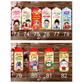 Combo 50 bao lì xì tết cao cấp 2024