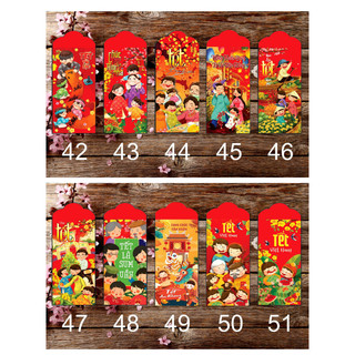 Combo 50 bao lì xì tết cao cấp 2024