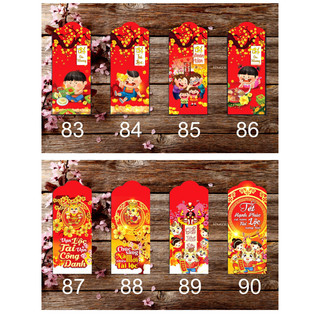 Combo 50 bao lì xì tết cao cấp 2024