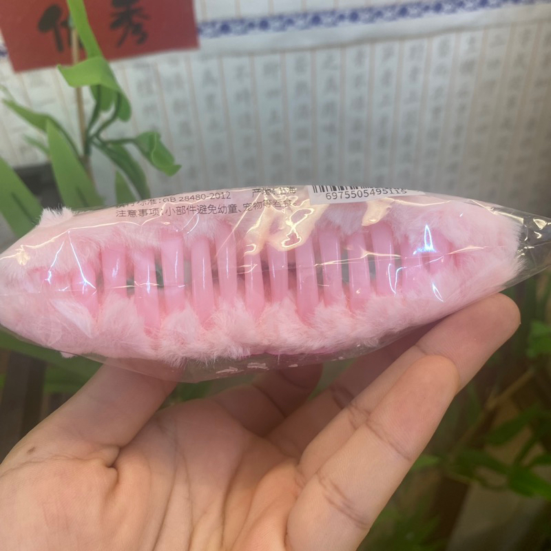 Kẹp tóc lông colorley nhựa