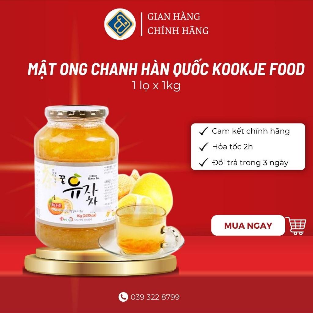 Mật Ong Chanh Hàn Quốc Kookje Food Tăng Cường Sức Khỏe – Honey Citron Tea