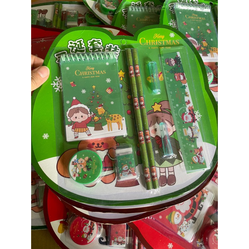 Sét quà 8 chi tiết, Bộ đồ dùng học tập 8 món, Sét Quà Tặng Cho Bé