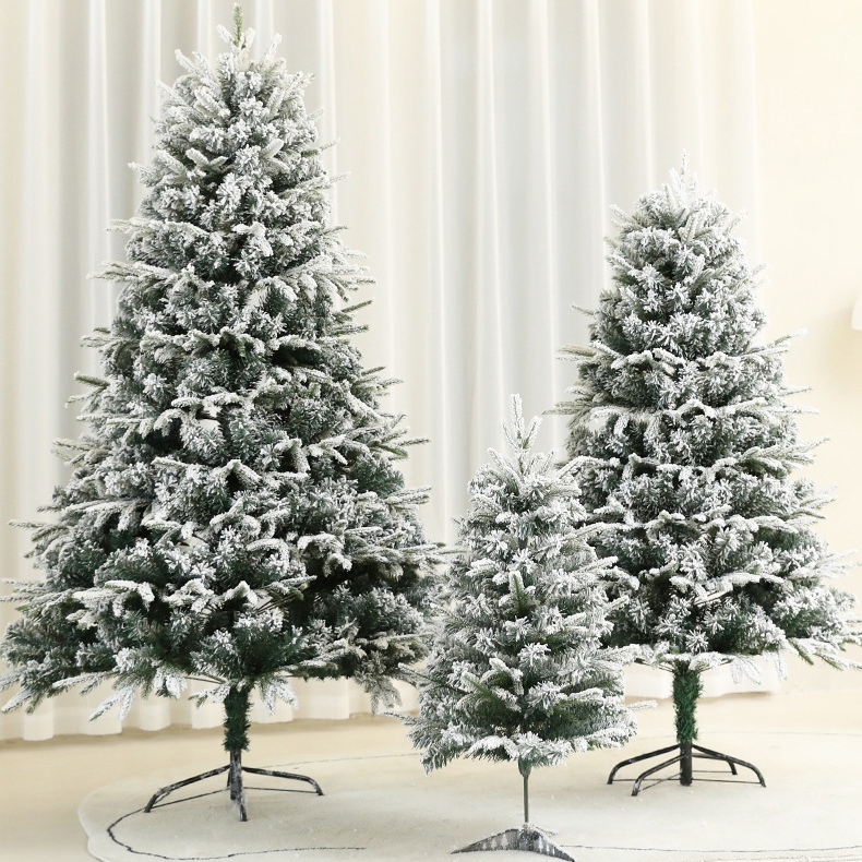 Cây Thông Phủ Tuyết 1m2, 1m5, 2m - Cây Thông Trắng Noel Đẹp Nhất Trong Các Loại Cây Trang Trí