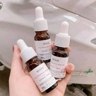 Tinh chất serum tế bào gốc phục hồi và giảm da mụn Honesi Acne Treatment Ampoule 10ml
