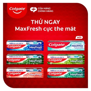 Kem đánh răng clogate muối 225g/kem đánh răng clogate bạc hà the mát 225g