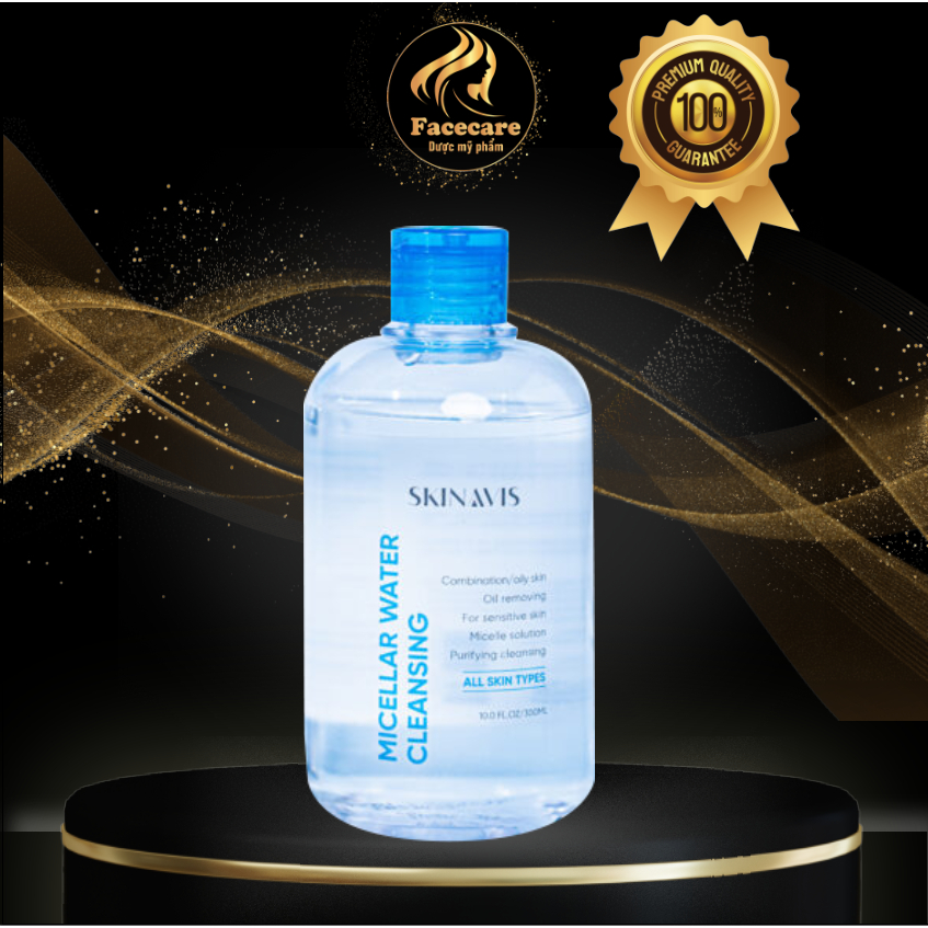 Skinavis Micellar Water – Tẩy trang dạng nước làm sạch da 300ML