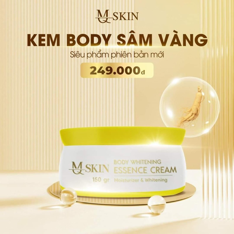 Kem body sâm vàng Mq skin