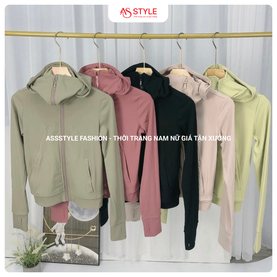 Áo Khoác Nữ, Áo Khoác Chống Nắng Nữ Thun Tăm Dệt Cao Cấp Chống Nắng, Chống Tia UV ASAK ASstyle Fashion