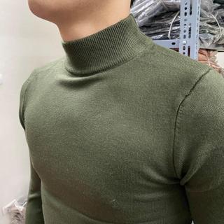 Áo len nam cổ lỡ 5p (5cm) len Quảng Châu mịn CAM KẾT không chảy xù -Hà Đinh