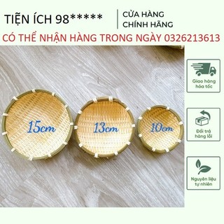 Rổ nhỏ decor đựng kẹo/ đồ trang trí - Rổ tre mini/ rá tre nhí