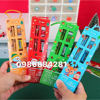 Bộ đồ dùng học tập 5 món, quà tặng noel cho bé