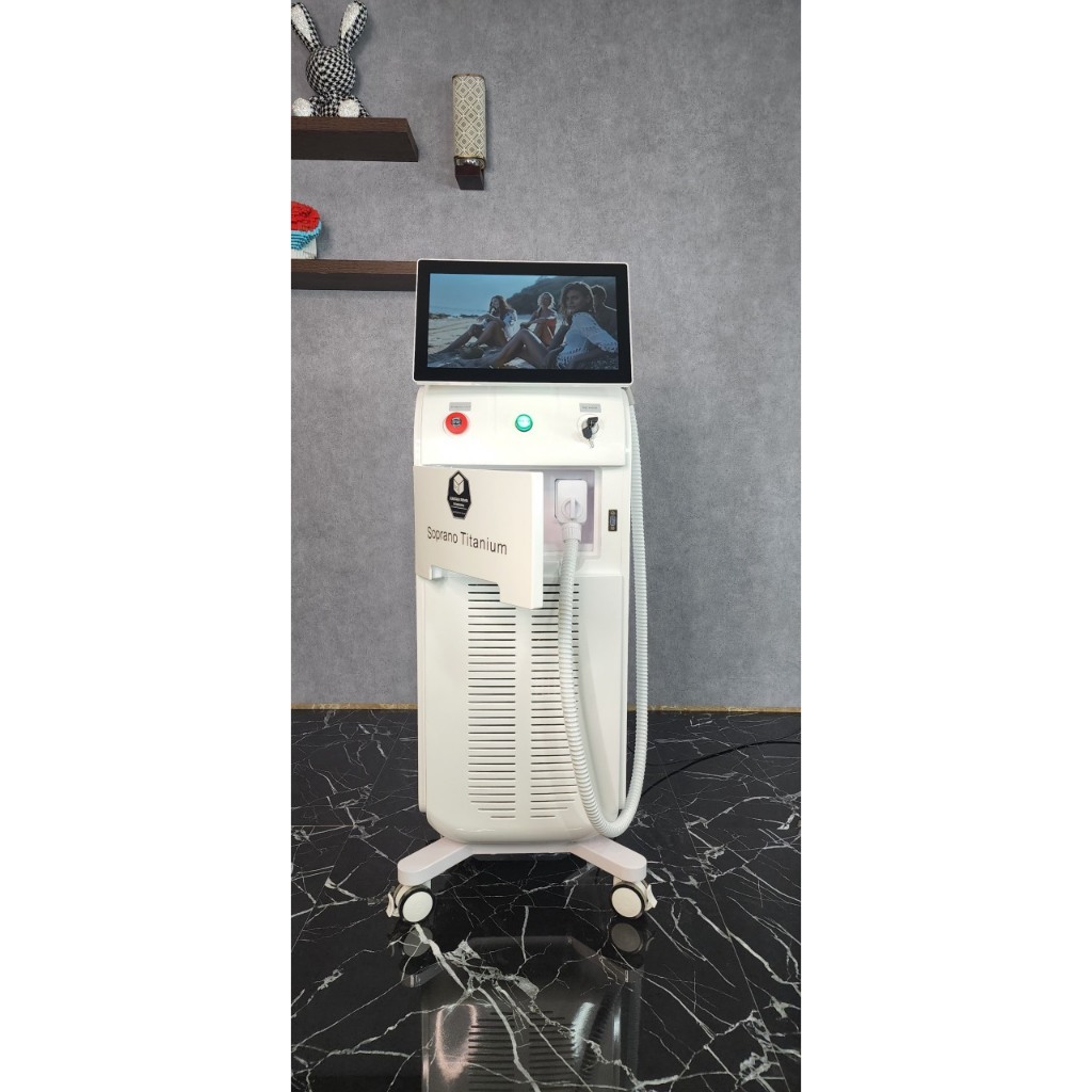 Máy Triệt Lông Soprano Titanium Tay Cảm Ứng | 12 Thanh Đơn và 24 Thanh Kép