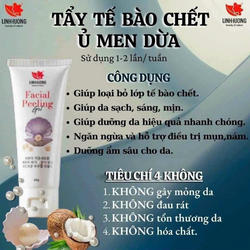 Tẩy da chết linh hương