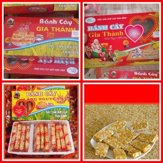Bánh cáy làng nguyễn . đặc sản quê lúa thái bình hộp 250g
