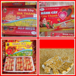 Bánh cáy làng nguyễn. đặc sản quê lúa thái bình hộp 250g