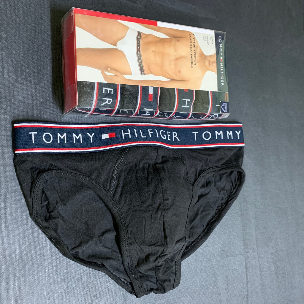 Chính hãng Mỹ - TM.B20 S,M,L Quần lót nam Tommy Hilfiger cotton stretch Briefs tam giác