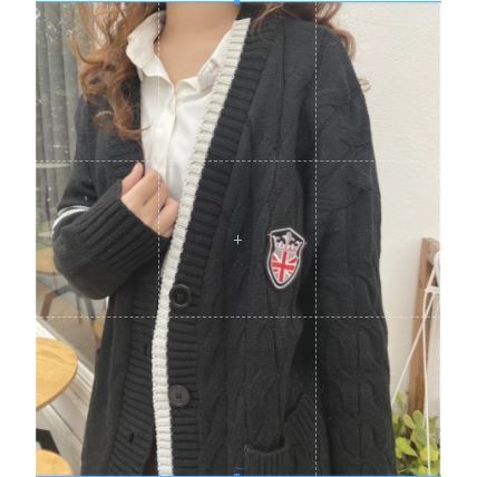 Áo Cardigan Len Thome, Phong Cách Học Sinh trẻ trung năng động, Áo Len Nữ Hottrend
