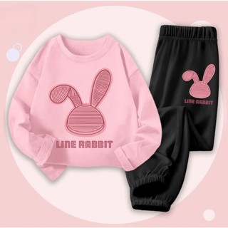 [12-35kg] Lẻ Áó, Lẻ Quần cho bé gái chất cotton mềm mịn phong cách năng động, đồ dài tay cho bé gái size đại