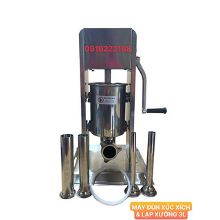 Máy đùn xúc xích và lạp xưởng inox 3 lít