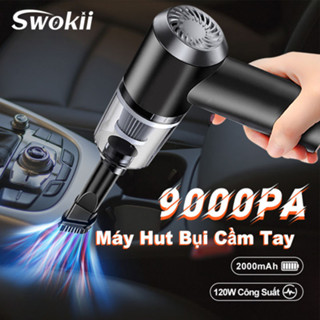 Máy Hút Bụi Cầm Tay Mini - Máy Hút Bụi Ô Tô, Giường Chiếu Không Dây Đa Năng Tiện Ích Lực Hút Cực Lớn Hàng Chính Hãng