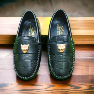 Giày lười bé trai 3 mẫu mới đẹp cho bé từ 1 đên 9 tuổi có những mẫu đẹp để ba mẹ lựa chọn [Đen m  size 21 đến 35]