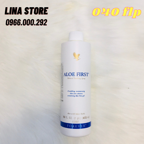Xịt Khoáng Làm Dịu Da Aloe Firts | Xịt khoáng 040flp Lô Hội