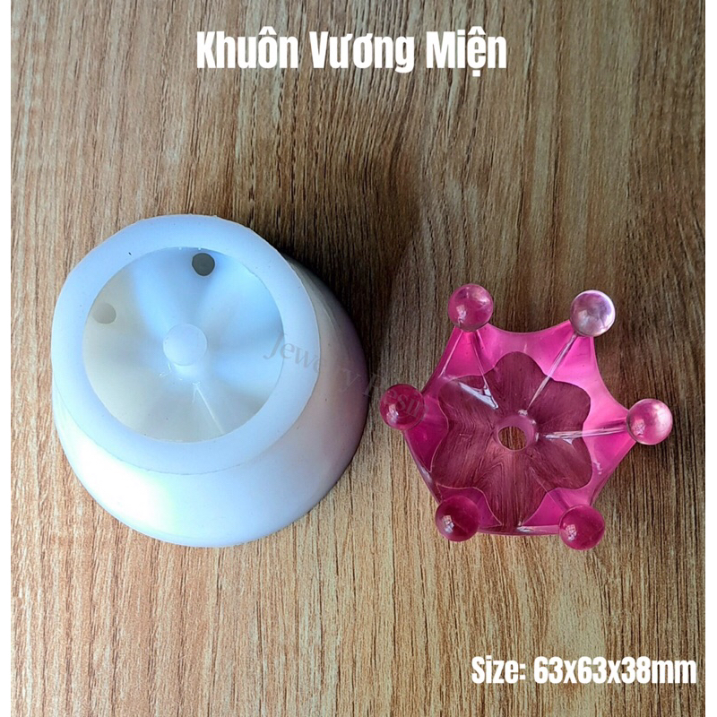 Khuôn Vương Miện Topping Ống Hút , Khuôn Silicone , Khuôn Epoxy Resin ,Khuôn Vương Miện