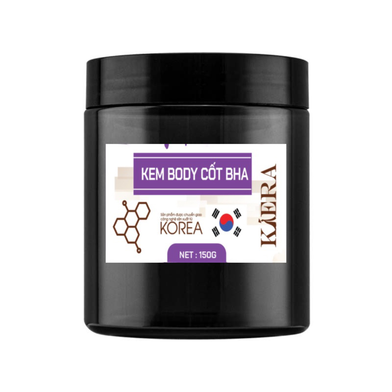 Kem body cốt 2% BHA Kiera 150g handmade