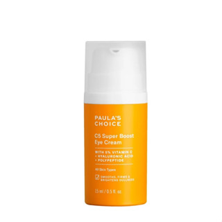 [CHÍNH HÃNG] Kem Mắt Chứa Vitamin C Giúp Xóa Mờ Quầng Thâm và Giảm Bọng Mắt Paula Choice C5 Super Boost Eye Cream 15ml